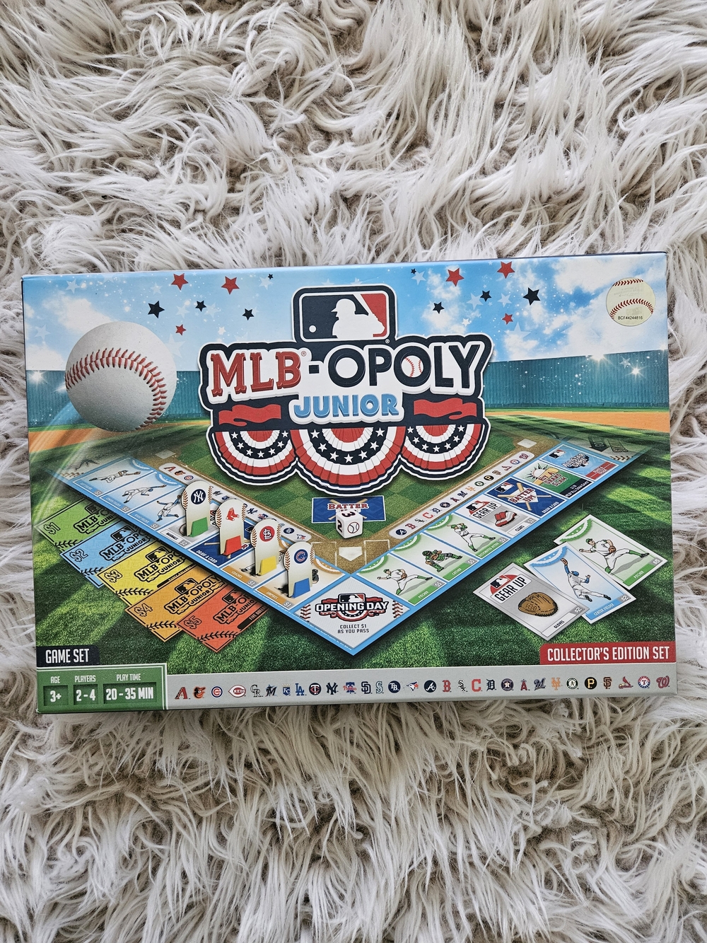 MLB-Opoly Junior Board Game - MLB Licensed